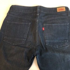 Levi’s dark wash denim
